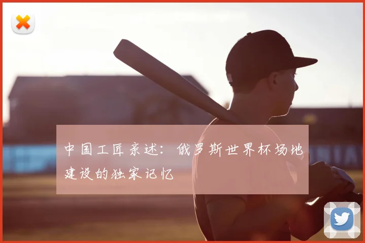 中国工匠亲述：俄罗斯世界杯场地建设的独家记忆